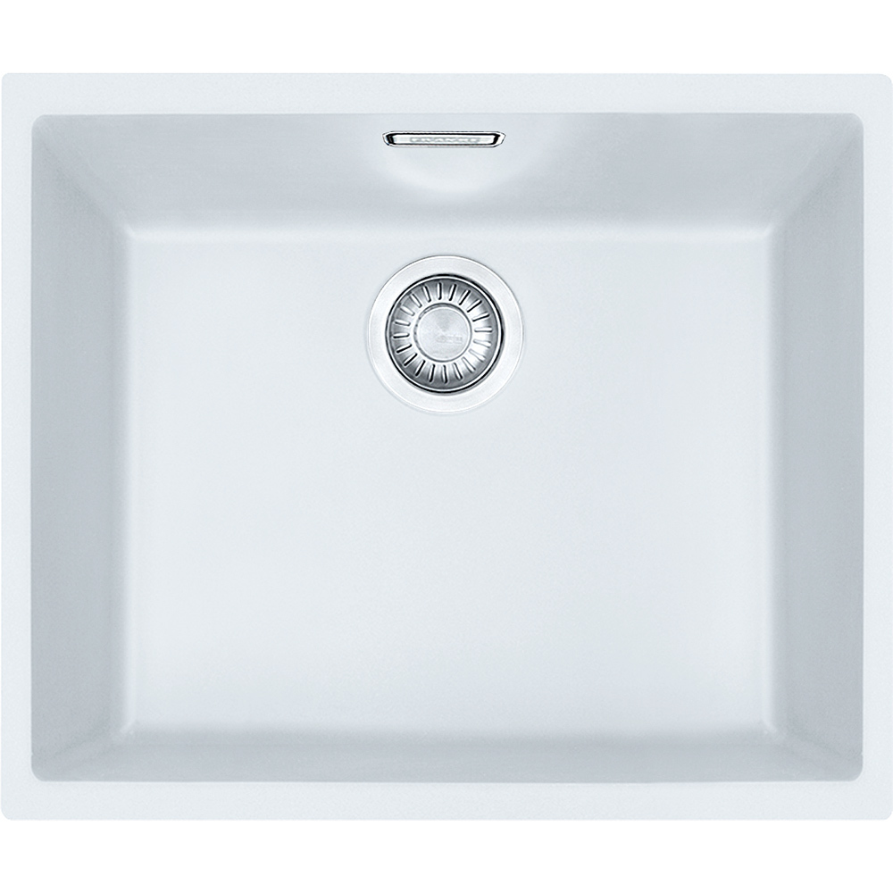 Franke Sirius - SID 110-50 Tectonite® Blanc Artic Evier Sous-Plan